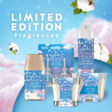 Glade PlugIns Refills Air Freshener Starter Kit, Scented and Essential Oils for Home and Bathroom, Cotton Cloud Dream, 0.67 Fl Oz, 1 Warmer + 1 Refill