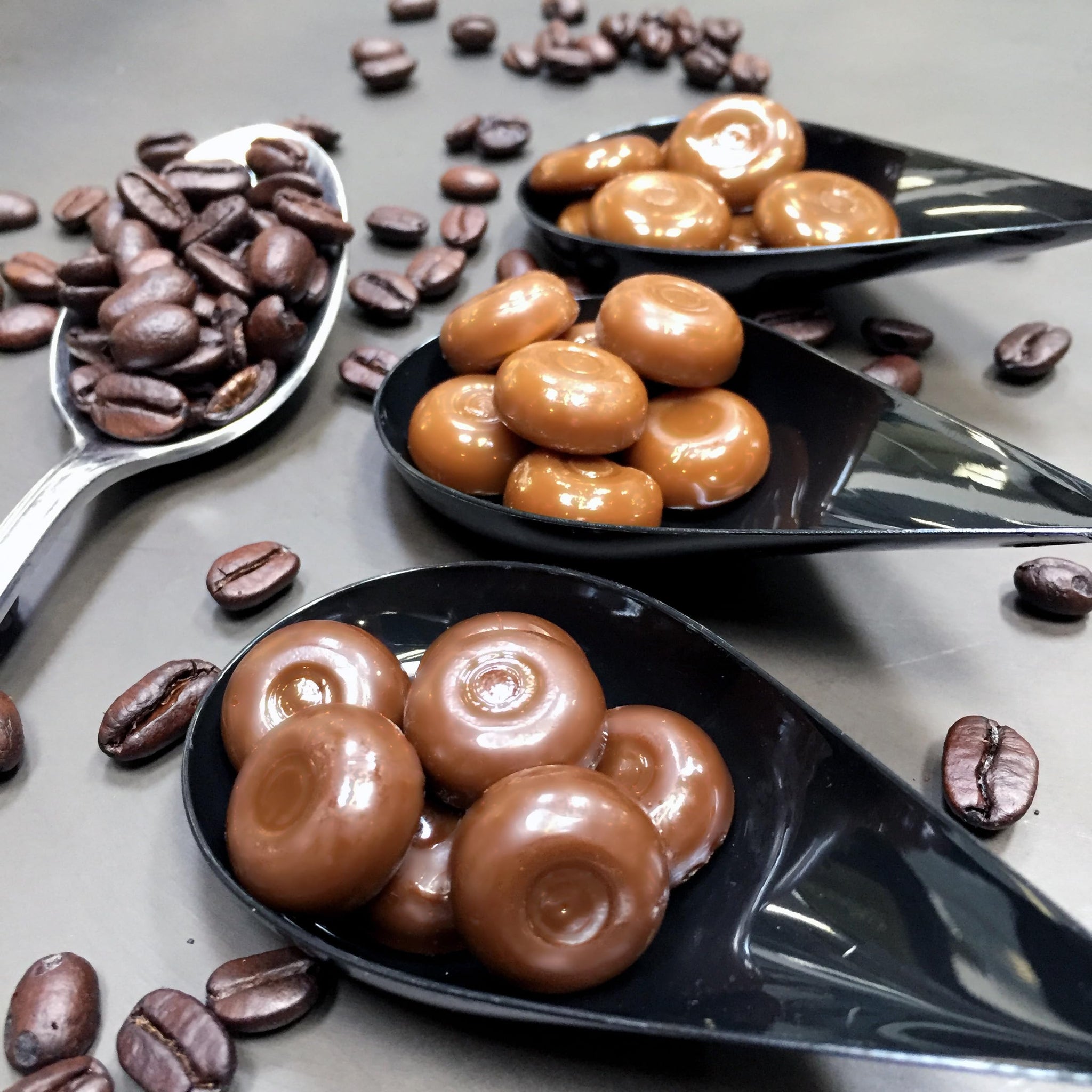 Bali's Best Coffee Candy Assortment, Original, Espresso & Latte, Jars, 300 Count (Pack of 1)