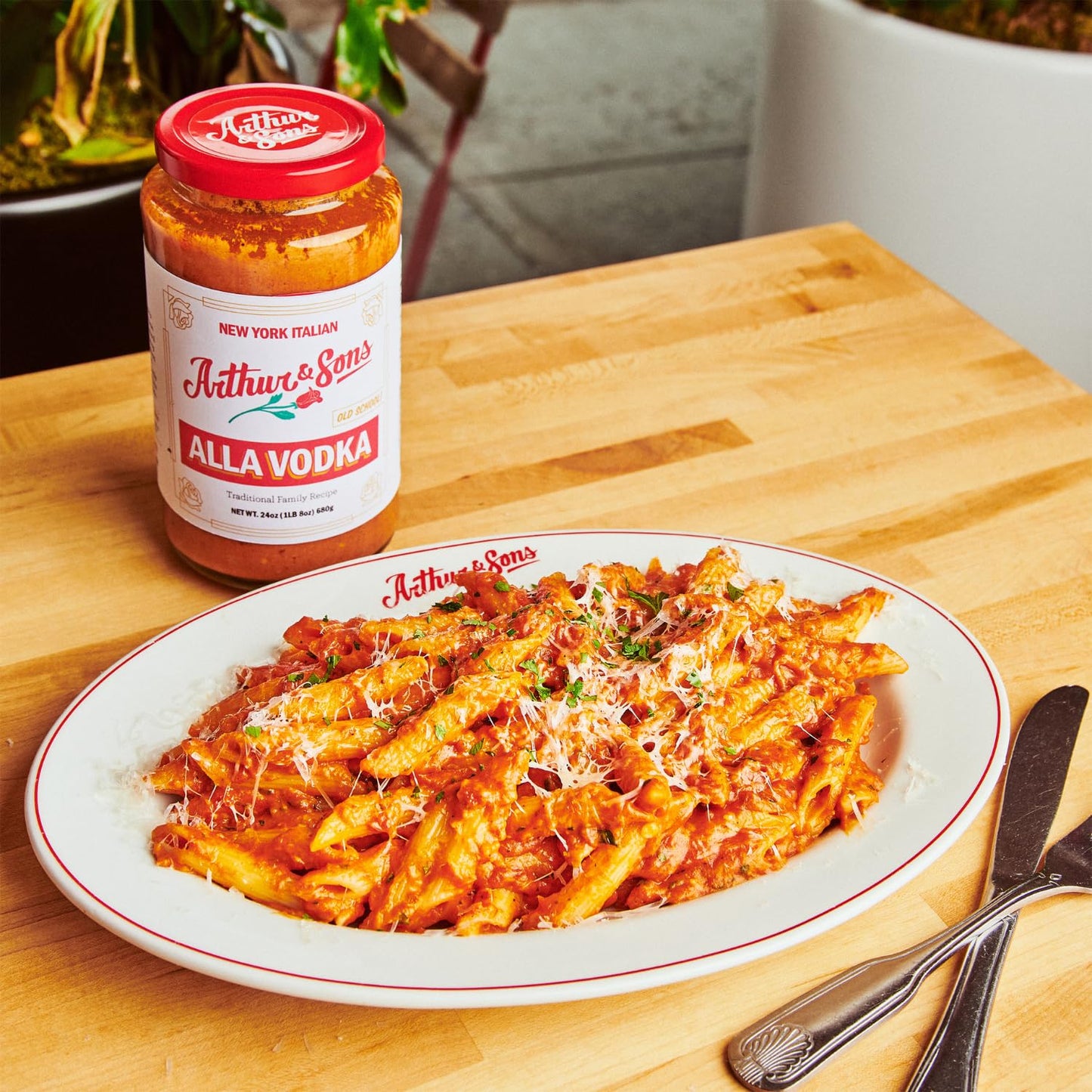 Arthur and Sons Variety Pack - Includes Fra Diavola Tomato Sauce, Marinara Sauce, Spicy Vodka Sauce and Alla Vodka Sauce