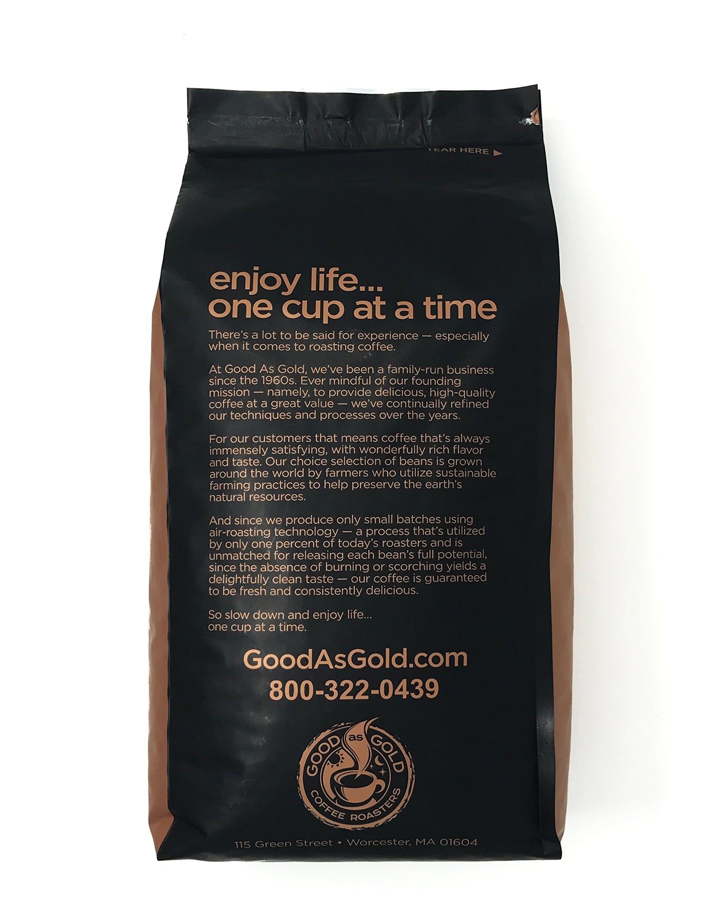 Costa Rica Tarrazu - Good As Gold Coffee - 5lb Whole Bean (Medium Roast)