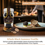 Diamante Italy Whole Black Truffle, Black Summer Truffle (tuber aestivum Vitt.), without the addition of preservatives, Product of Italy - 40g