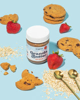 Oat Haus Organic Cinnamon Graham Granola Butter | Peanut-free, Almond (Tree-Nut) Free, & School-Safe (Top 8 Allergen Free) | Sunflower Seed & Cookie