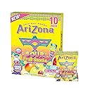 AriZona Lemonade Fruit Snacks, Sour Lemonade - 0.9 oz, 10 count Box