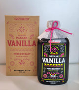 Premium Mexican Vanilla Pure Extract | 6.7 fl. oz. | Gourmet Quality with visible vanilla specks | Perfect Mother’s Day Gift for Bakers | 100% Vegan