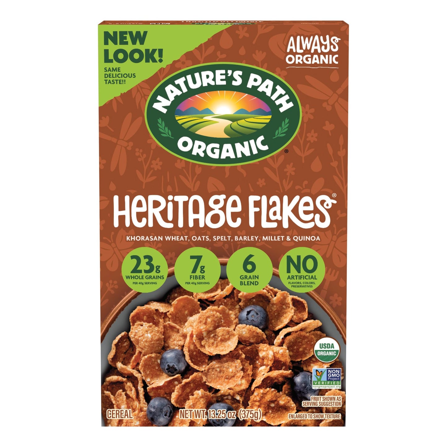 Nature's Path, Heritage Heirloom Whole Grains Cereal, 13.25 oz