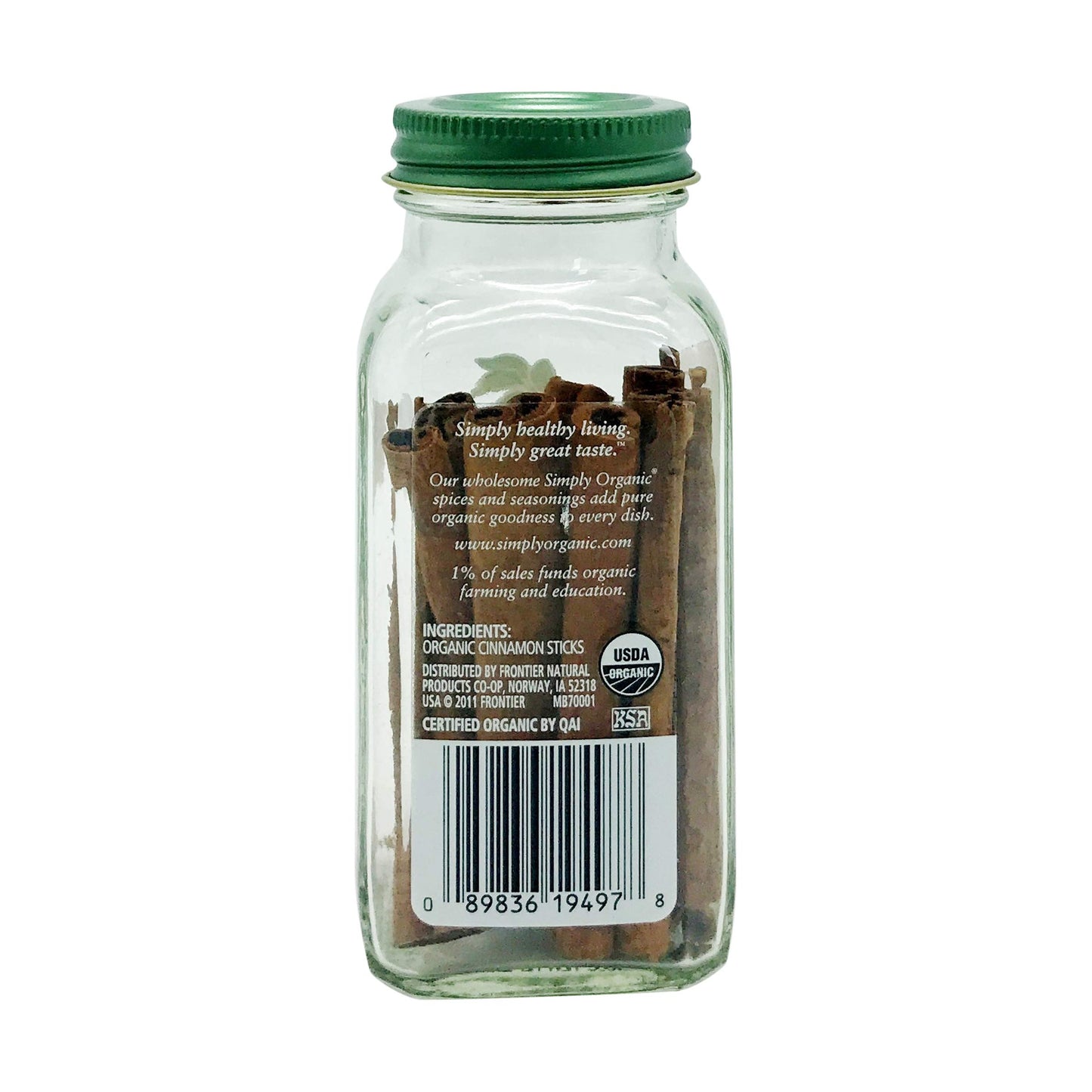 Simply Organic Cinnamon Sticks Certified Organic, 1.13 Oz