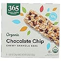 365 by Whole Foods Market, Organic Chocolate Chip Chewy Granola Bars, 8 Count