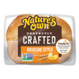 Nature's Own Perfectly Crafted Brioche Style Bread, Thick Sliced Non-GMO Brioche Bread, 22 oz Loaf