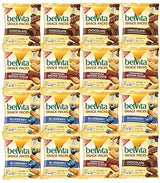 Breakfast Biscuits Bite-Size, Variety, 1 oz snack packs BelVita- (40 Count)| Bonus Mystery Snack By MAJUU CONNECT INCLUDED.