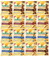 Breakfast Biscuits Bite-Size, Variety, 1 oz snack packs BelVita- (40 Count)| Bonus Mystery Snack By MAJUU CONNECT INCLUDED.