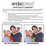 Andaz Press Photo Personalized Chocolate Drop Labels, Fits Kisses, Wedding Just Married, 216-Pack - Custom Made Any Image