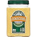 RiceSelect Couscous, Premium Moroccan-Style Wheat Couscous, Non-GMO, Kosher, 26.5oz Jar (Pack of 1)