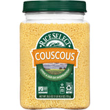 RiceSelect Couscous, Premium Moroccan-Style Wheat Couscous, Non-GMO, Kosher, 26.5oz Jar (Pack of 1)