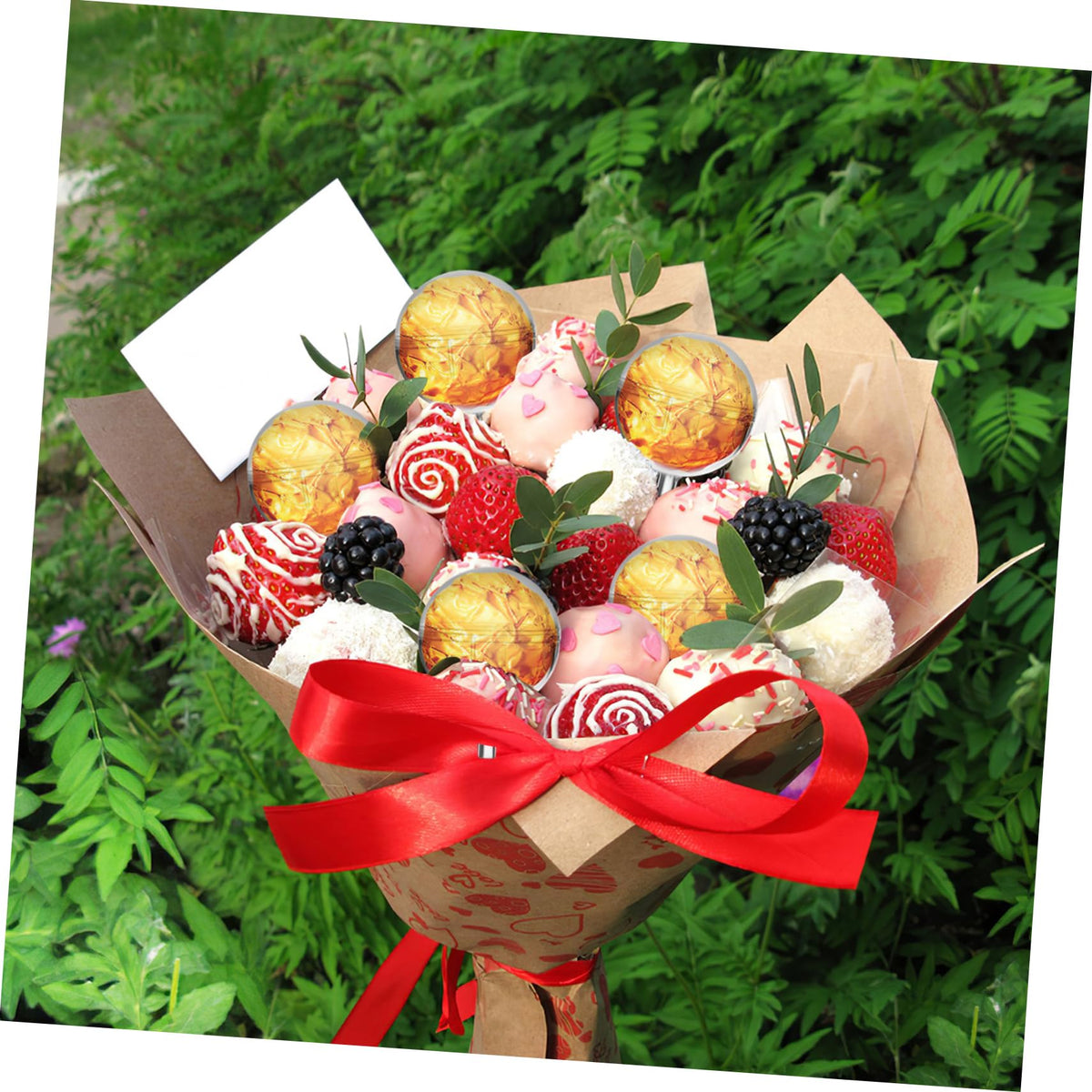 HEALSOPTHY 80pcs Chocolate Bouquet Accessories Candy Bouquet Wrapper Cups for Wedding Party Supplies