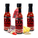Da Kine Hawaiian Hot Sauce - Mild Cayenne Hot Sauce Made with Pineapple Juice - Hot Sauce for Dipping, Drizzling, Marinades & Everyday Cooking