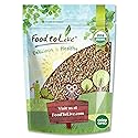 Food to Live Organic Dry Roasted Sunflower Seed Kernels, 8 Oz Non-GMO, Unsalted, Oven Roasted, No Oil Added, Hulled, No Shell, Vegan, Kosher, Keto