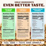 Hudson Henry Granola Coconut Lovers Variety Pack | Small Batch Baked Gluten Free Granola with Pure Maple Syrup, Organic Coconut & Extra Virgin Olive