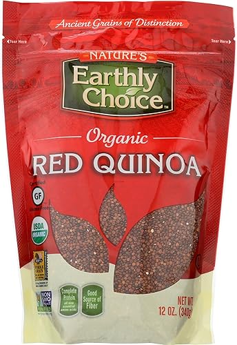 Nature's Earthly Choice Organic Premium Quinoa, Red, 12 Ounce