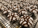 Gwenie's Pastries, Crinkles Cookies, Chocolate, One Pack, 3 Pieces per Pack
