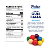 Gumballs 1 Inch - 1 Pound Bag - Gum Balls For Gumball Machine - Gumballs Bulk - Gum Ball Machine Refill - Assorted Fruit Flavor - Bubble Gum