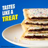 Pop-Tarts Protein Toaster Pastries, 10g Protein, Bumpin' Blueberry, 14.3oz Box (8 Pop-Tarts)