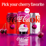 Diet Coke Cherry Soda Soft Drink, 12 fl oz, 12 Pack