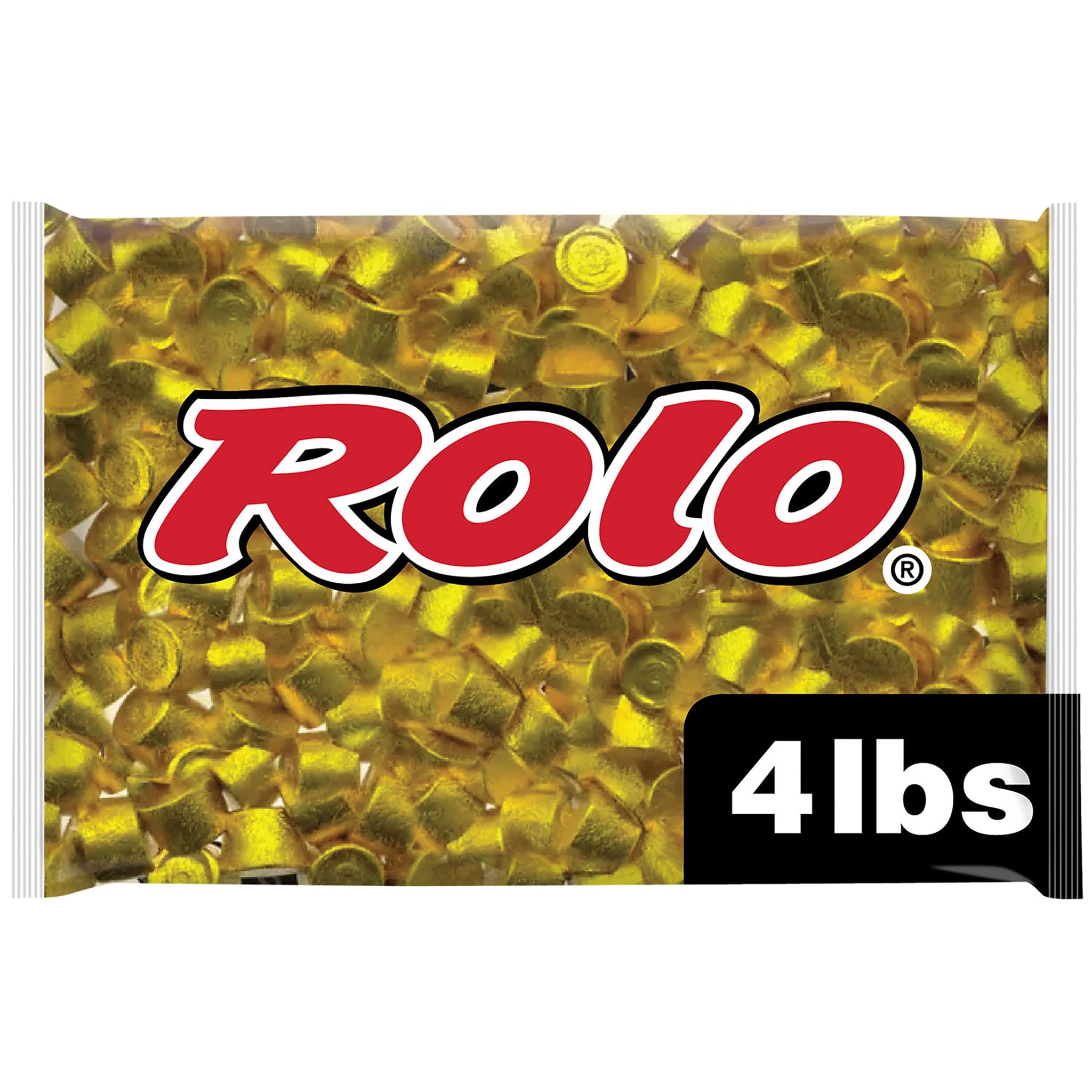 ROLO Rich Chocolate Caramels Candy Bulk Bag, 66.7 oz