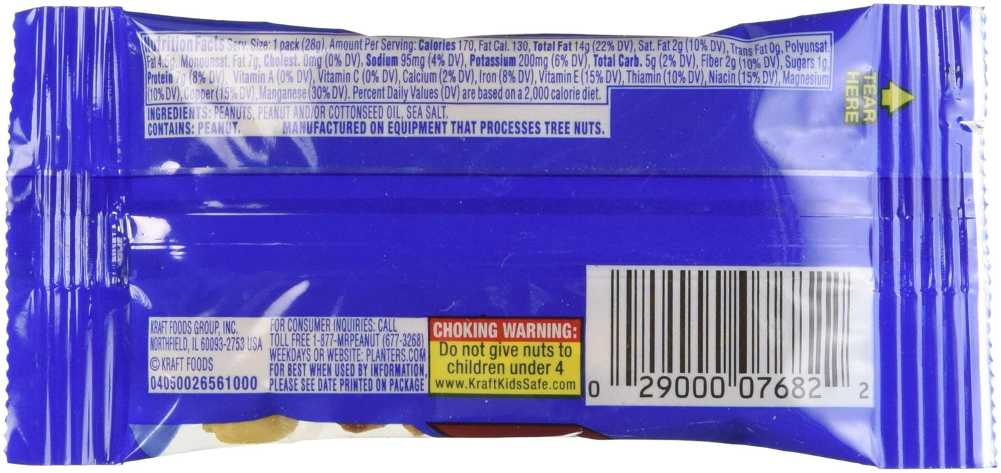 Planters Salted Peanuts - 48/1 Ounce bags (2 Pack)