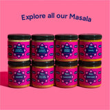 Fadwa Masala Black Salt Kala Namak - 8 oz Jar, Authentic Desi Spices for Pakistani & Indian Cooking - No Artificial Ingredients - Gluten Free