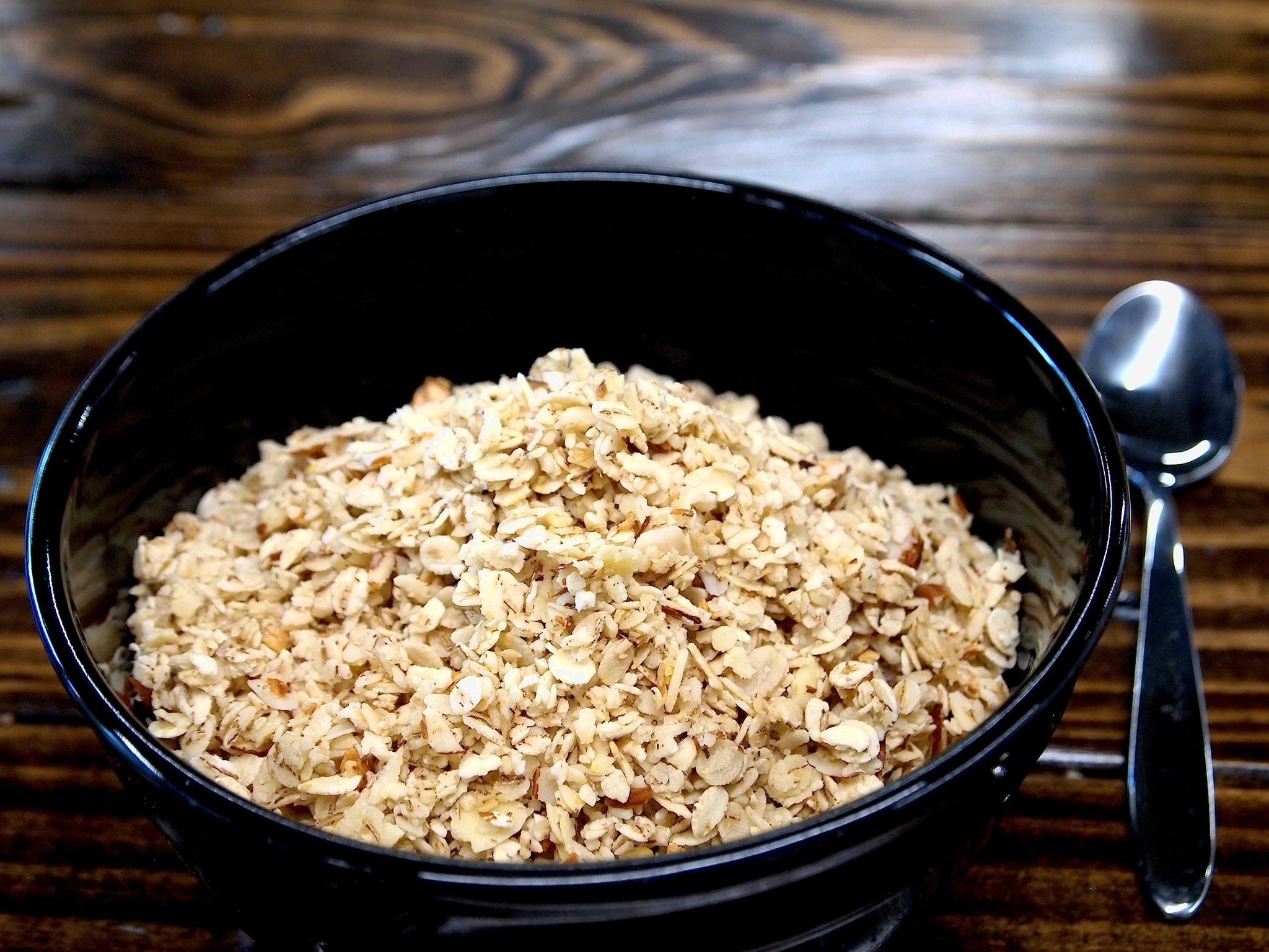 Burl Barley Granola, Vanilla Almond Granola, Barley Grain, 1 lb, 2 pack, Whole Grain Rolled Barley Cereal, Clean Ingredients, Nothing Artificial