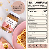French Squirrel Vegan Almond Butter With Dates, Cinnamon & Sea Salt - 4-Ingredients with 6g Plant-Based Protein, No Seed Oils - Kosher, Dairy Free