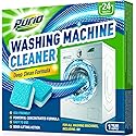 PURIO Washing Machine Cleaner Tablets 24-Ct Deep Cleaning Formula Washer Machine Cleaner Top Load & Front Load Standard & HE Washers