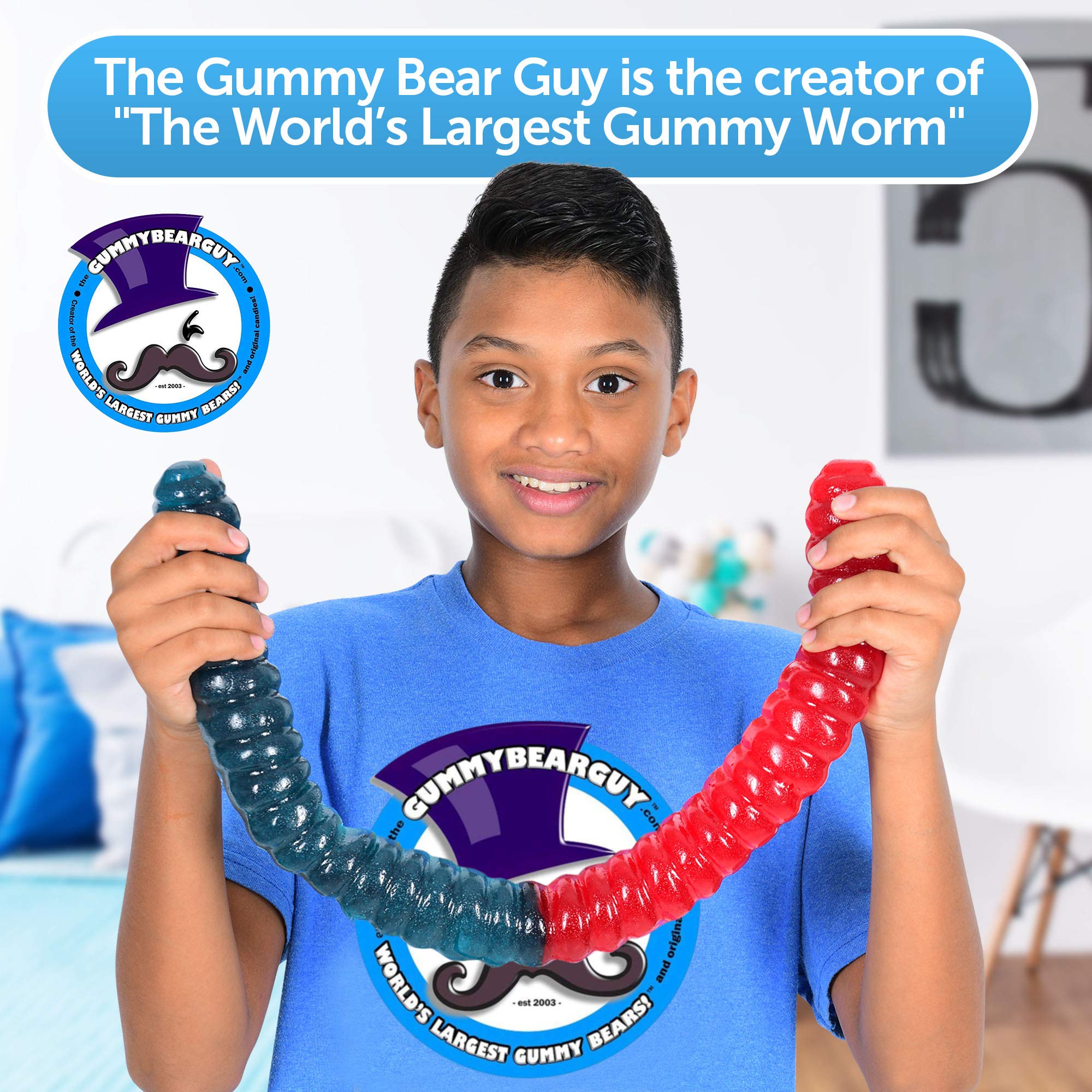 The Original World's Largest Gummy Worm® - 5 Combination Options!