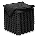 USANOOKS Premium 300GSM Microfiber Cleaning Cloth - 12.5"x12.5" High Performance - 1200 Washes, Ultra Absorbent Microfiber Towels for Cars