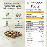 California Pistachio Kernels with Pink Himalayan Salt (2 Lbs) Shelled - Oven Roasted to Perfection in Small Batches - Farm Fresh Nuts Brand