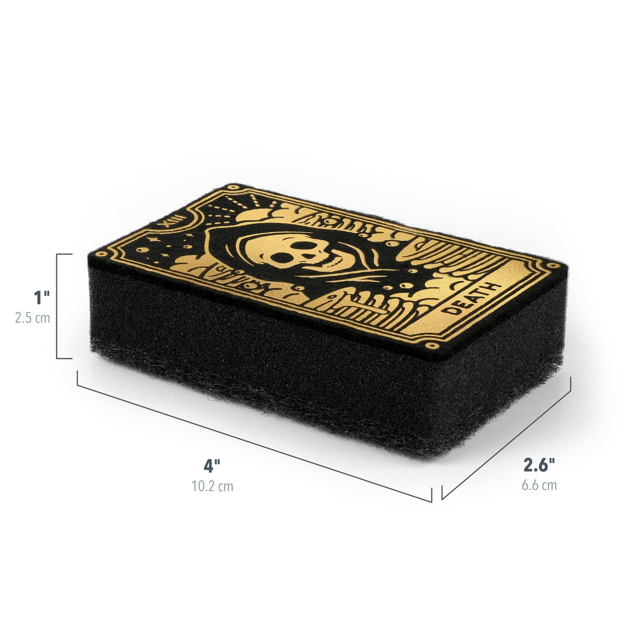 Genuine Fred Clean Fate Tarot Card Kitchen Sponges, Set of 3 Multi Layer Sponges with Metallic Gold Tarot Card Designs Fun, Functional, Mystical