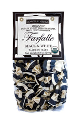 Borgo de Medici ORGANIC Black Squid Ink Bow Tie Pasta (8.8oz)