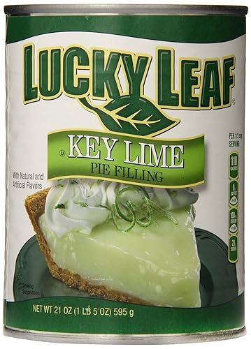 Lucky Leaf Key Lime Pie Filling (Pack of 2) 21 oz Cans by Lucky Leaf
