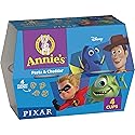 Annie's Disney Pixar Macaroni and Cheese, Microwavable Pasta and Cheddar, 4 Cups, 7.48 oz