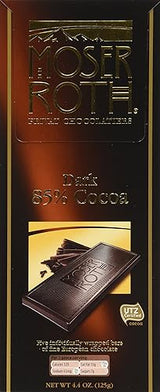 Moser Roth Privat Chocolatiers 85% Cocoa 4 Packs