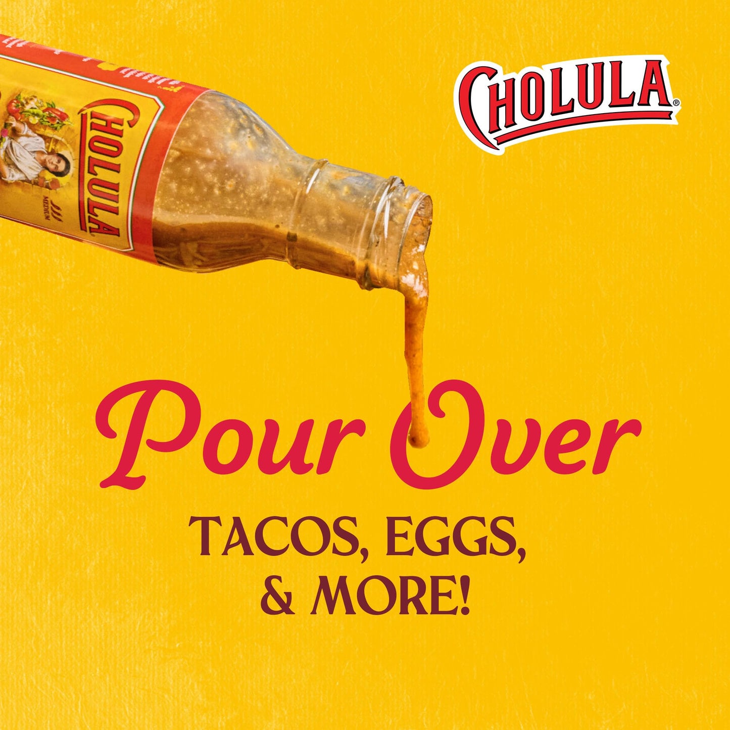 Cholula Cooking & Simmer Sauce, Fajita, Medium Heat, For Chicken, Steak, Shrimp & Veggie Fajitas, 12 fl oz