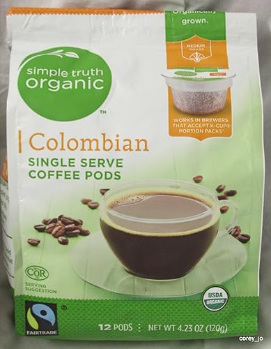 Simple Truth Organic Colombian Single Serve Coffee Pods