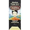 Celestial Seasonings Mandarin Orange Spice Herbal Tea 25 Tea Bags