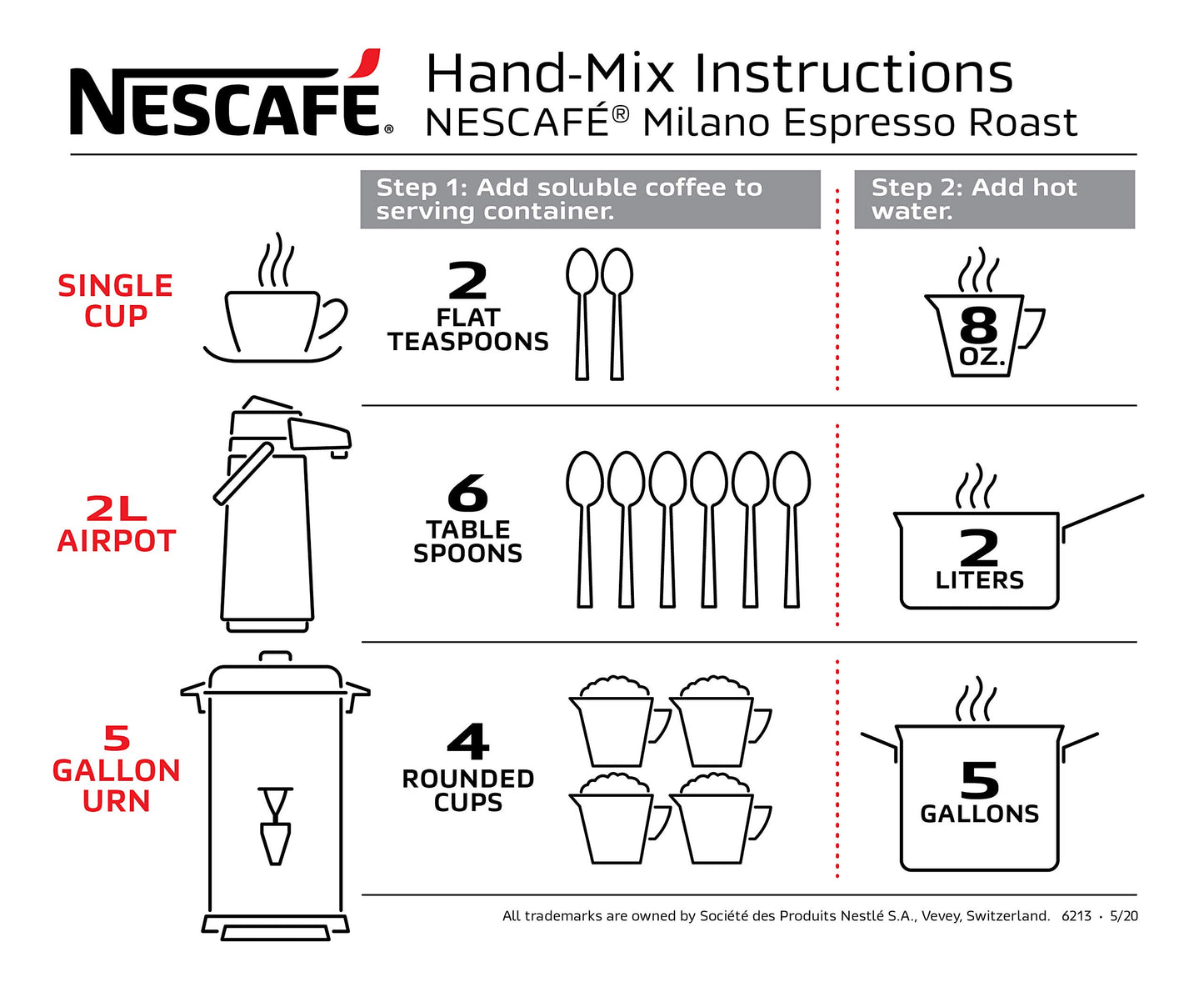 Nescafe Coffee Nescafe Milano Soluble Espresso Roast Coffee, Espresso Roast, 8.81 Ounce