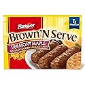 Banquet Brown 'N Serve Vermont Maple Fully Cooked Sausage Links, Frozen Breakfast, 6.4 oz.