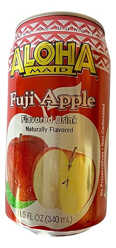 Aloha Maid Juice 11.5-Ounce (Pack of 24) (Fuji Apple)