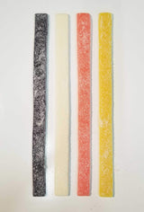 The Gummy Bear Guy (TM) | Gigantic Gummy Sour Belts (TM) - 4 Pack (Grape, Pink Lemonade, Lemon, Mystery Flavor)