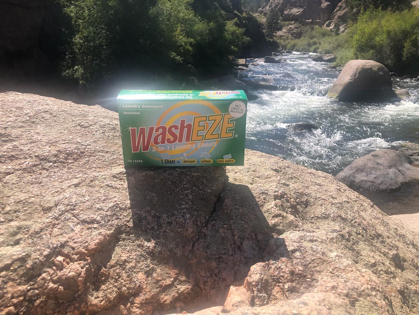 WashEZE Unscented Laundry Detergent Sheets For Washing Clothes-Includes Fabric Softener-Stain Fighter - Static Guard-Soap Sheet Made in the USA-20