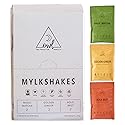 OWL Mylkshake 6-Pack Box | Organic Superfood Meal Replacement Shakes for Energy, Digestion & Whole-Body Wellness | Magic Matcha, Golden Ginger & Bold