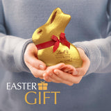 Lindt GOLD BUNNY Milk Chocolate Basket, Milk Chocolate Candy Bunny, 3.5 oz.